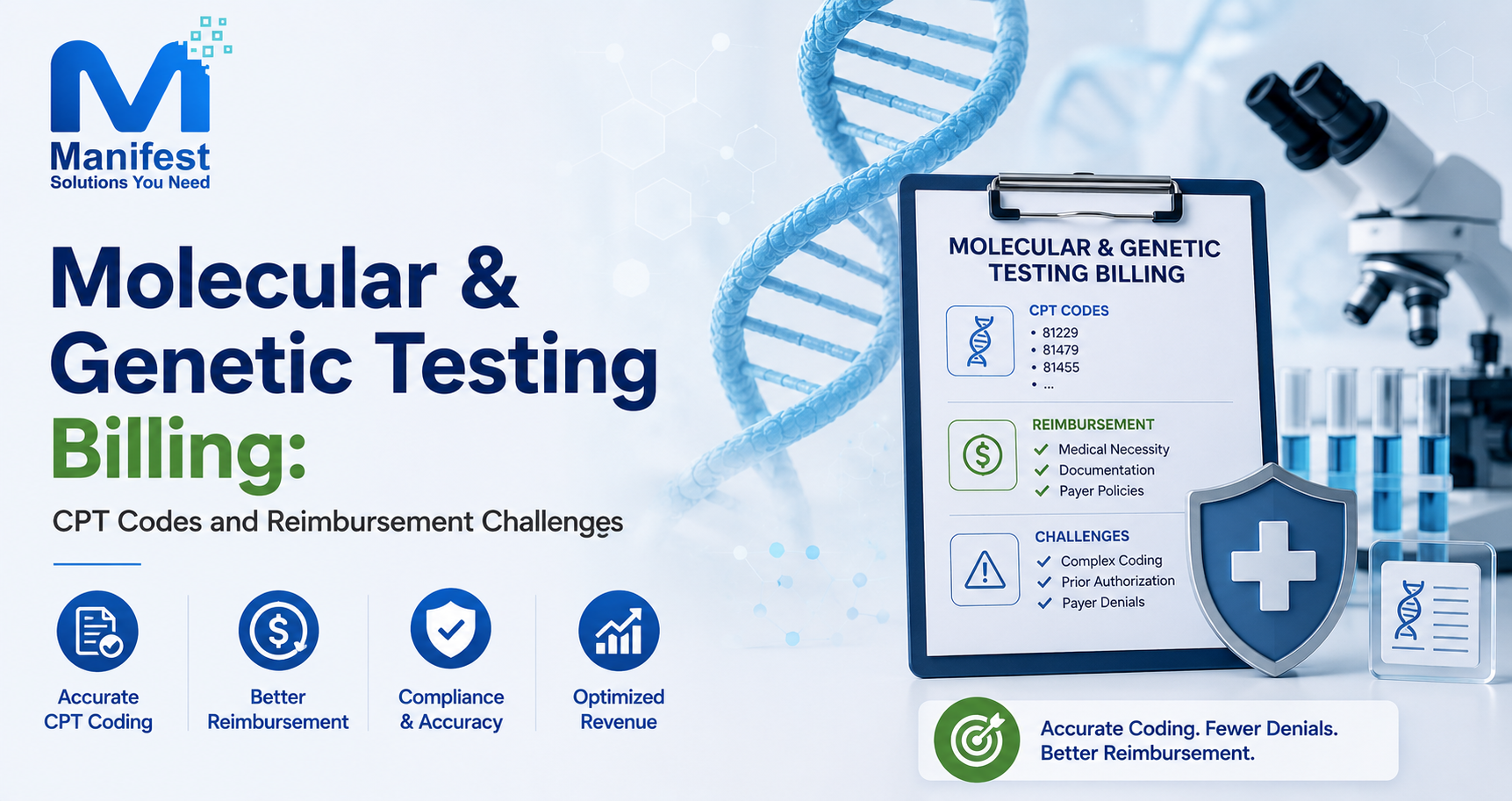 Molecular & Genetic Testing Billing: CPT Codes and Reimbursement Challenges